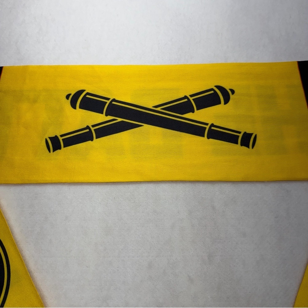 Charleston Battery Yellow Black Scarf Polyester Soccer - Picture 4 of 11